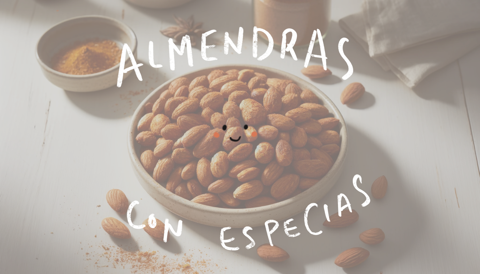 Almendras Tostadas con Especias