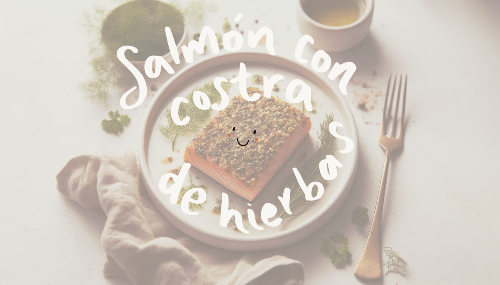 Filete de Salmón con Costra de Hierbas