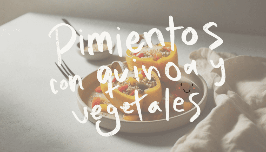 Receta de Pimientos Rellenos de Quinoa y Vegetales en freidora de aire.información nutricional.calorías airfryer