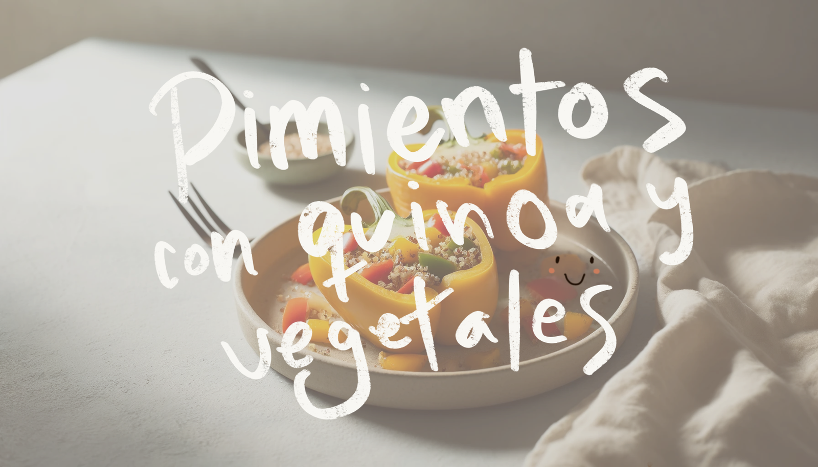 Pimientos Rellenos de Quinoa y Vegetales