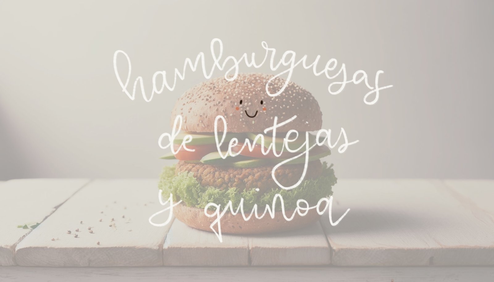 Hamburguesas de Lentejas y Quinoa en Pan Integral