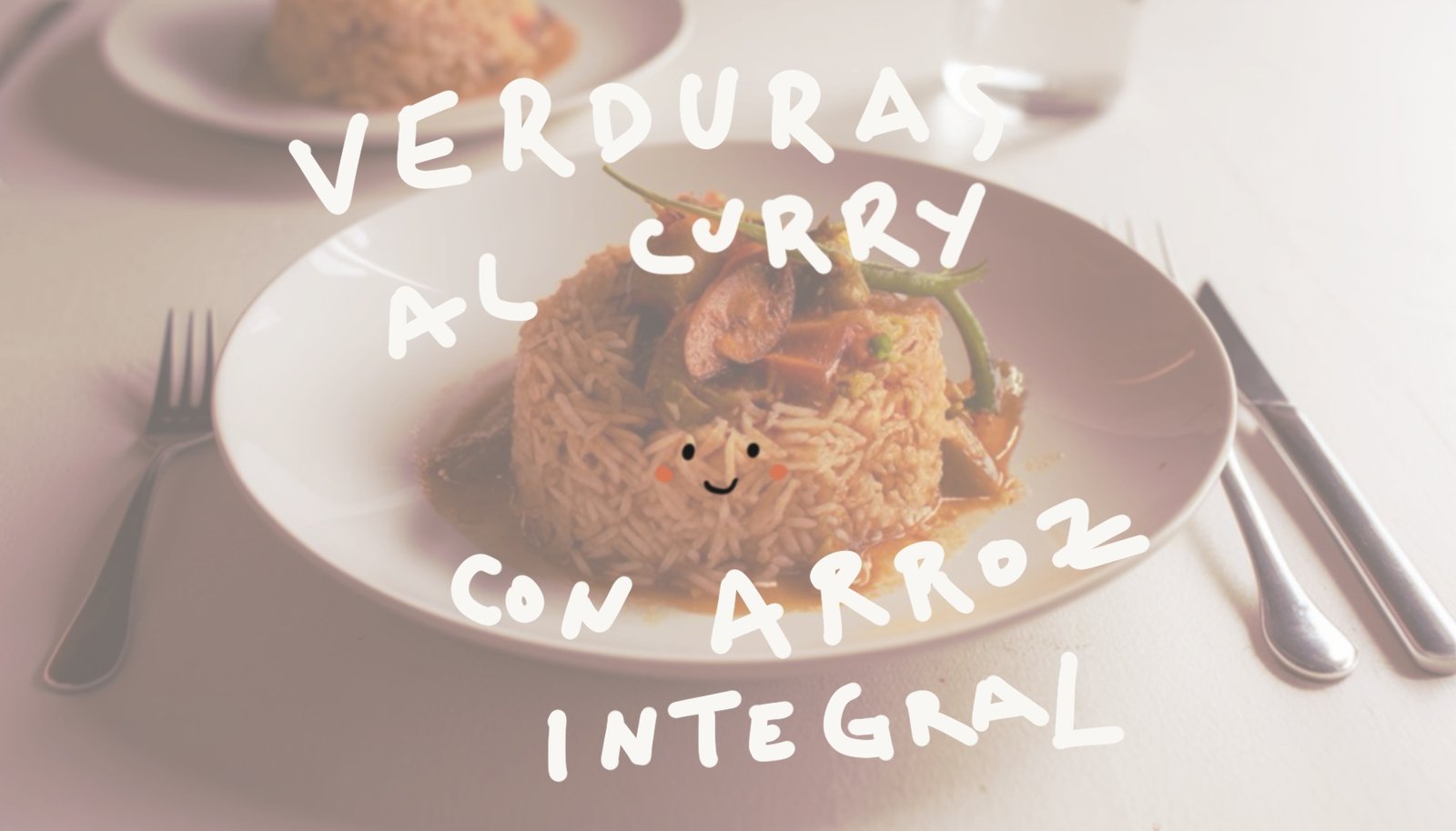 Verduras al Curry con Arroz Integral