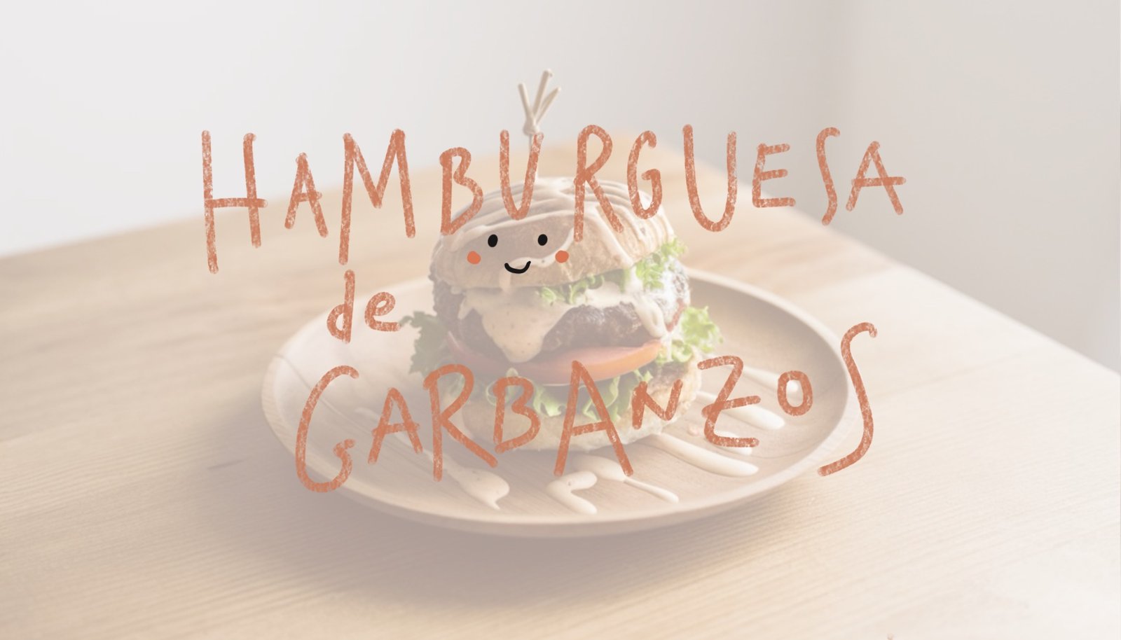 Hamburguesas de Garbanzos en Pan Integral