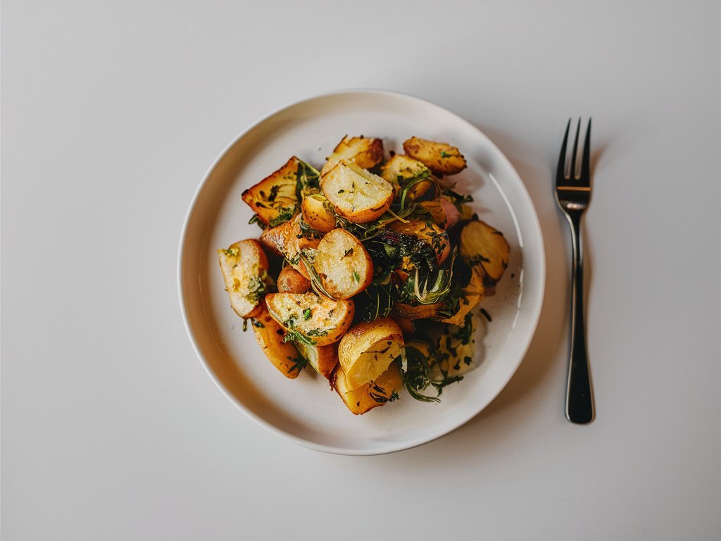 Recetab Patatas Asadas con Hierbas y Limón