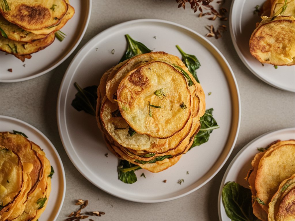 Tortillas de Patata Dulce y Espinacas.información nutricional,calorías,freidora de aire,airfryer 